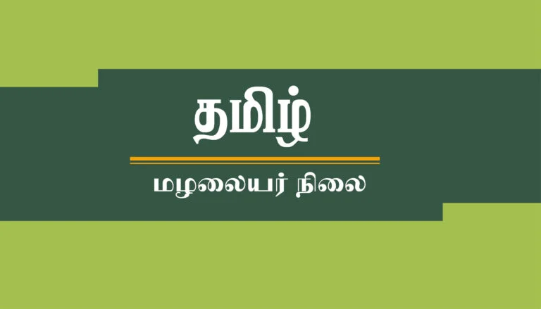 KINDERGARTEN 1